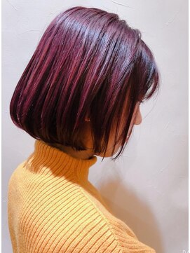 たさわ堂モク(たさわ堂moku) チェリーピンクボブ♪【楠瀬浩也】