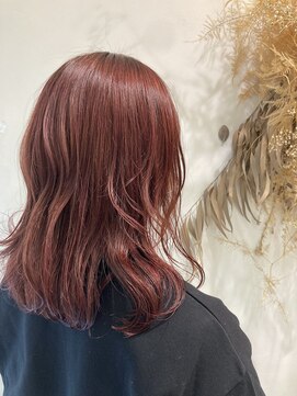 ファイブボックスヘアー 広島(five vox hair) ラズベリーピンク!