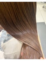 ゼスト フィーノ(ZEST fino) ミルクティーブラウン×髪質改善トリートメント*