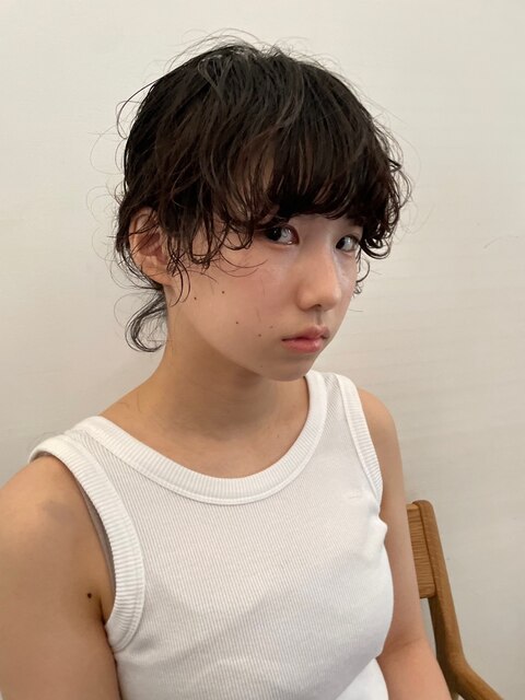 パーマの簡単アレンジ