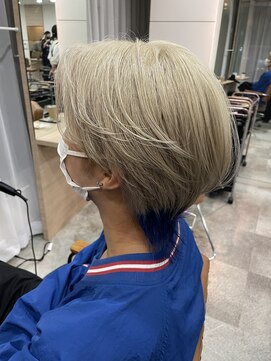 シェノン 武庫之荘(CHAINON) セクションカラー/グラデーションカラー/ペールベージュ