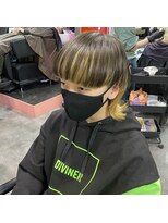 インク 渋谷(INK.)&nbsp;メンズインナーカラーウルフ