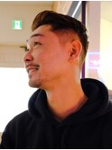 外国人風ラフポンパフェード