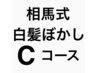 相馬式白髪ぼかしC.スーパーフルヘッドコース×カット