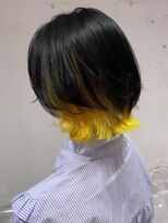 ナチュラル 渋谷店(Natural)&nbsp;☆インナーカラーイエロー×ブラック☆