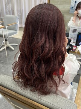 プログレス フレスポ富沢店(PROGRESS) 『cassis pink』似合わせカット×大人ガーリーカラー