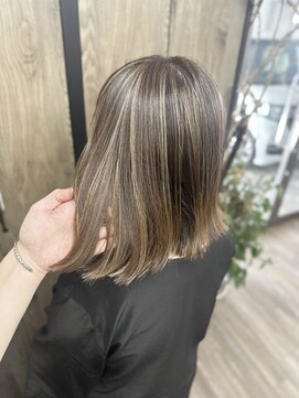 ヴィフ 大船(VIF) ハイライトカラーケアブリーチダブルカラー白髪ぼかし脱白髪染め