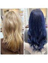 クラン ヘアーアンドスタジオ(CLAN hair & studio)&nbsp;ネイビーカラー