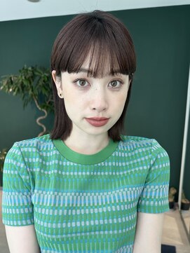 ビュートリアム265(BEAUTRIUM 265) ボブ/ロブ/切りっぱなし/前髪/顔周りカット/銀座一丁目