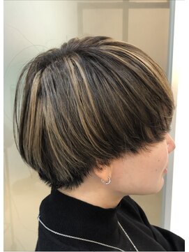 ココモ ユーティリティ(COCOMO utility) マッシュショート×ランダムハイライト