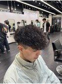 スペインカール 前下がりマッシュ【町田/メンズサロン】