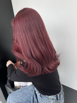 ゴウトゥデイシェアサロン 町田店(GO TODAY SHAiRE SALON) チェリーレッド【町田/韓国ヘア】