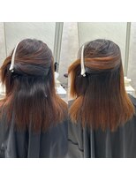 シンズ 銀座(sins)&nbsp;太毛硬毛の髪質も柔らかい質感に[30代40代50代60代]