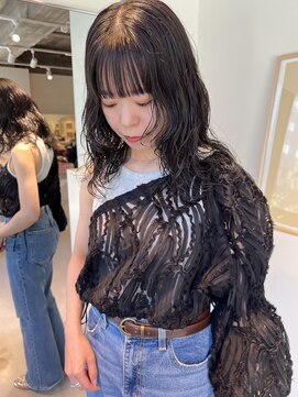 エト 梅田(eto) ミディアムパーマ