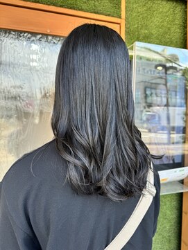 マーブル ヘアー(marble hair) セミロング◎10代◎20代◎30代