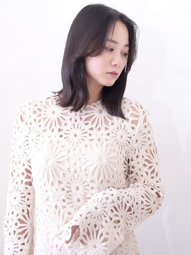 リメル 奥沢自由が丘店(Remel) 大人可愛い20.30.40代外ハネミディアム/自由が丘