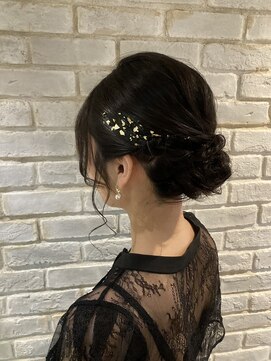 リムヘアソルト(LIM HAIR salt) パーティヘアアレンジ