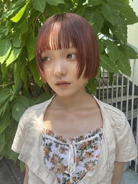 キャロルガーデンズ ボコカ 表参道(Carroll Gardens bococa) ボブ、レッド