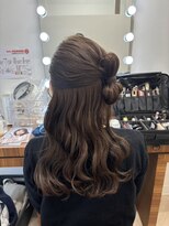 エメティ(Aimerty)&nbsp;ハーフアップ♪