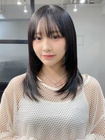 エトラ 渋谷店(etora) 小顔 フェミニンロング メルティーカラー 似合わせカット"