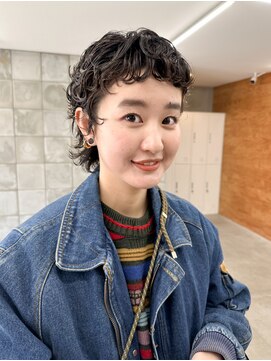 トゥコ(tuco) ピクシーショート ピンパーマ レイヤー ウルフ パーマ ベリショ