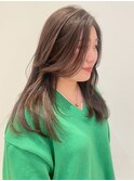 ロングヘア*フェイスレイヤーカット*巻ける縮毛矯正*髪質改善