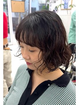 エンヴィ(ENV) 海外っぽいボブパーマ