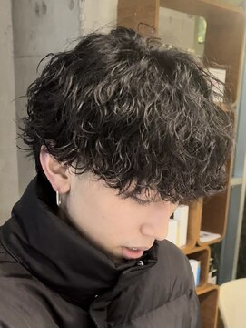 フィフス 天神大名(fifth) 天神サーフカール波巻きパーマツイストスパイラルパーマ緩め20代