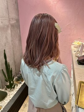 レイドバック(LAID BACK) ピンクラテカラー