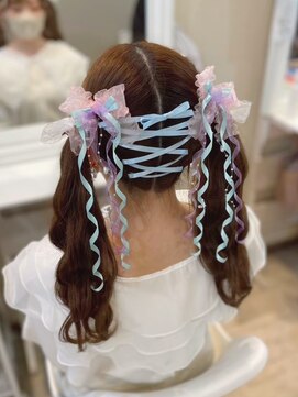 ヘアセットサロン ミント(Hair set salon MINT) レースアップツイン