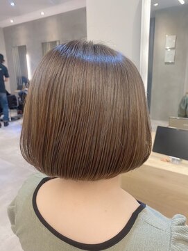 ジーナ 船橋(Zina) 髪質改善＊マチルダボブアッシュカラー＊美髪【Zina船橋】