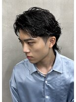 ダズルヘアーエイチ(DAZZLE hair H)&nbsp;尾崎指名/ゆるスパイラルパーマ