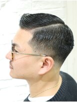 ヘアーアンドグルーミング ヨシザワインク(HAIR&GROOMING YOSHIZAWA Inc.)&nbsp;シチサンフェードパートスタイルおしゃれ