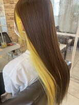 エルビーエル(LBL) インナーカラー イエロー