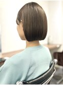 ＊耳かけすっきりストレートミニボブ＊