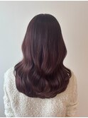 大宮/ワインレッド/マロンベージュ/韓国/ヘアアレンジ