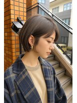 コポル(Copol)&nbsp;まわりと差がつく小顔ショート×ヘーゼルグレージュ