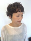 マッシュショートヘア