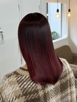 アン 武蔵小杉(un)&nbsp;暗髪ロング/髪質改善/武蔵小杉/うる艶/縮毛矯正/新丸子/イルミナ