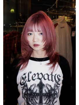 オルン(ORGN.) ハッシュカット×PINK ♪♪