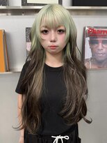 ペレ 梅田(PELE)&nbsp;着物ヘア/大人ガーリー/ダークアッシュ/似合わせカット/大阪梅田