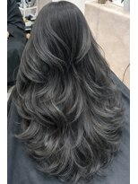 ヌエン 渋谷(NU/EN)&nbsp;バタフライレイヤー/シークレットハイライト/白髪ぼかし