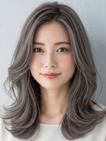 土曜日のクジラ 黒崎店 大人可愛いハイトーン・ロング