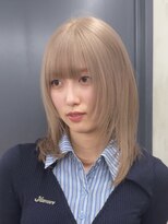 ニコトウキョウ 新宿(nico TOKYO) ミルクティーダブルカラーピンクホワイトパープルハイトーン韓国