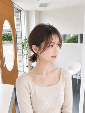 ビーアップヘアー(be:up hair) 大人可愛いくびれボブ|結べる長さ