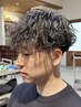【人気No.2】メンズカット+アメイジアケアメンズパーマ ¥18700→¥13200