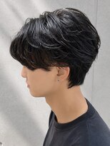 コア(CO:A) フェザーパーマ センターパート韓国ニュアンスパーマメンズ長崎