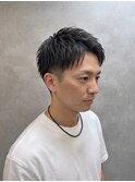 メンズショート×ツーブロックパーマ