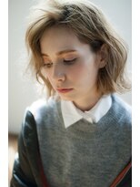 ホーミートウキョウ(HOMIE TOKYO) 無造作カール×イルミナカラー×ボブディ【西村康平】