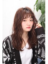 アクト(ACT)&nbsp;Wet wave × Seethrough bangs Long  【表参道】